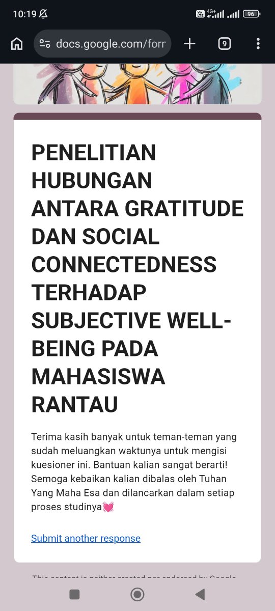 wonforger's tweet photo. @PutriNurur4337 Done ya kak, kalau berkenan boleh bantu isi kuesionerku juga, makasihh

https://t.co/x28VbpTZg8 https://t.co/s90mo7vrNe
