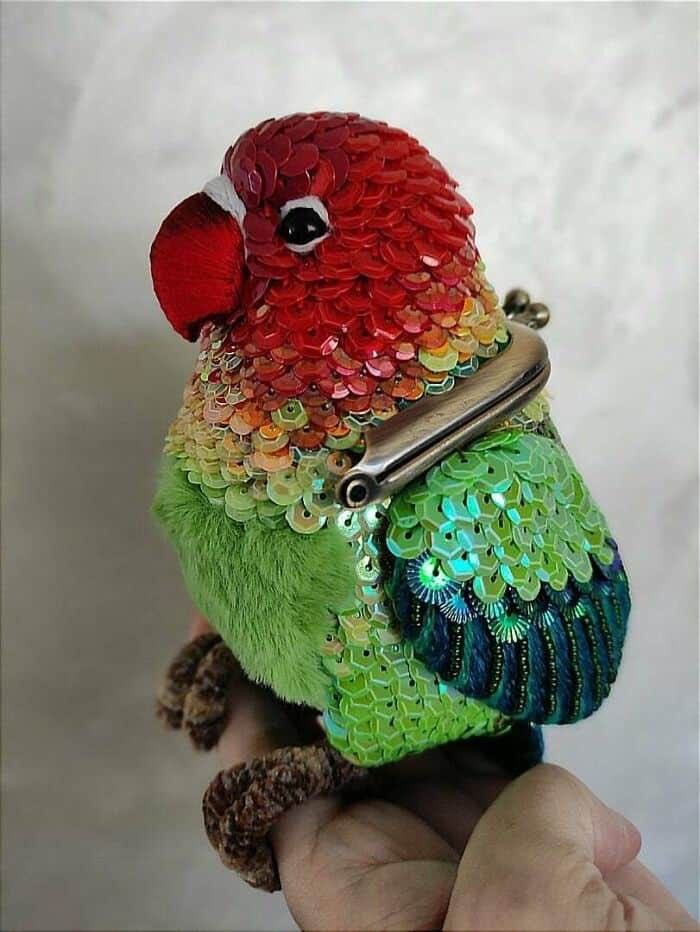evergreatgirl's tweet photo. bird purses https://t.co/MKil4Gcyof
