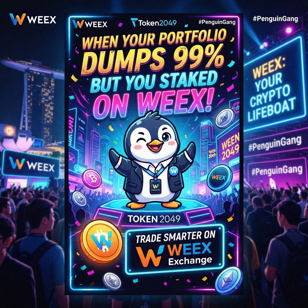 AdiSJ234's tweet photo. @WEEX_Official #WEEXxPENGU 
Uid : 
8151795971
#weex #pengu #token2049 https://t.co/MQZD1DLnV5
