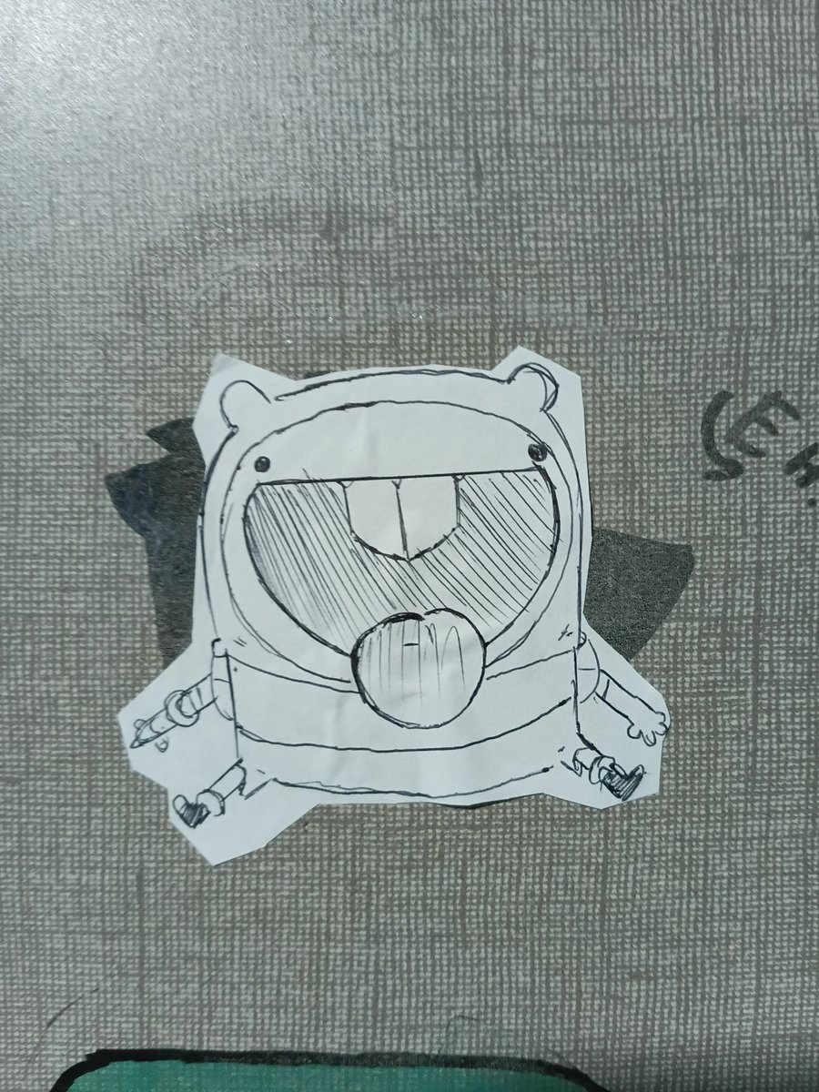 DariuusFlower's tweet photo. @MorniBunRadio I don't have my digital drawing equipment with me, so I switched to traditional methods. I did this in art class. It's a mural with some things from my friends (the posters, in this case). https://t.co/skrJ8fIDtc