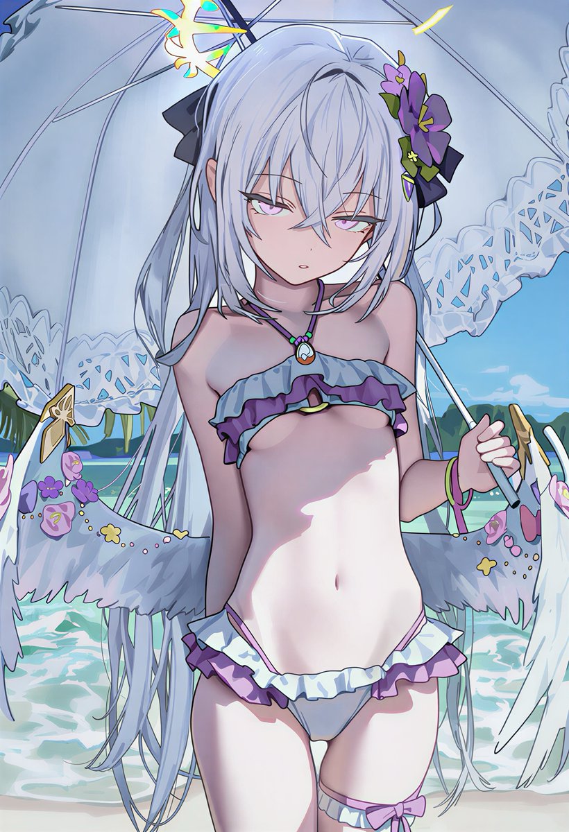 PurpleCat_Labs's tweet photo. Azusa / 白洲アズサ 
SFW illustration  
#ブルアカ #BlueArchive https://t.co/GcSBw04V97