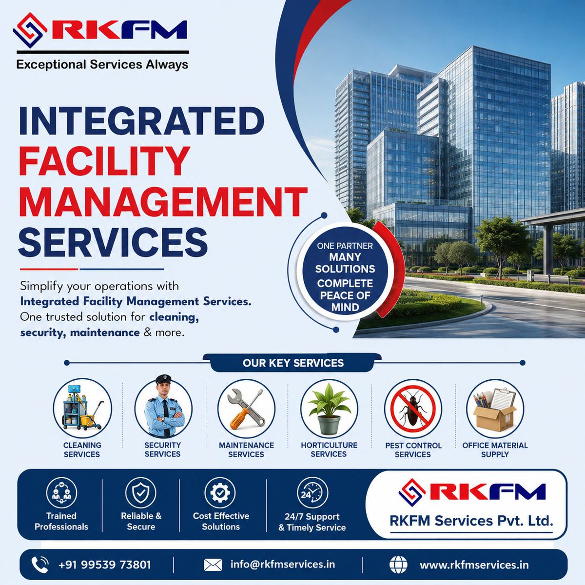 rkfmservices's tweet photo. 🏢 Simplify your operations with Integrated Facility Management Services. One trusted solution for cleaning, security, maintenance & more.
📞 +91 99539 73801
📧 info@rkfmservices.in
🌐 https://t.co/Y2Gj77tInq
#FacilityManagement #IFM https://t.co/BgPEHeWeFZ