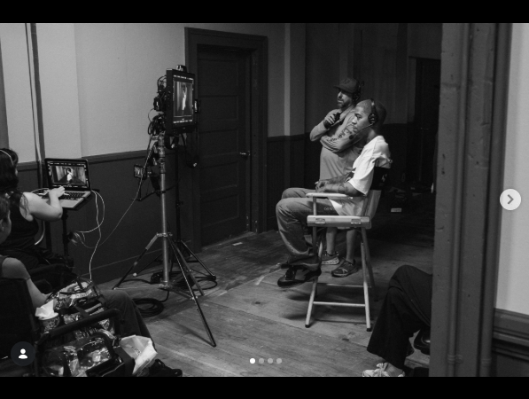avinger_jr's tweet photo. Man, @KiDCuDi is cooking up for behind of scenes of his second directorial debut ''WRONG NUMBER''π₯π
Cudi knows he is almost done for post-production of this filmπ¬π½οΈ
Yeah, there's two actors like Lucy Barrett and Dewayne Perkins (@DewaynePerkins) in this! (1/2) https://t.co/DQZVA5elRF