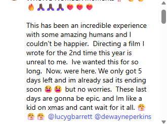 avinger_jr's tweet photo. Man, @KiDCuDi is cooking up for behind of scenes of his second directorial debut ''WRONG NUMBER''π₯π
Cudi knows he is almost done for post-production of this filmπ¬π½οΈ
Yeah, there's two actors like Lucy Barrett and Dewayne Perkins (@DewaynePerkins) in this! (1/2) https://t.co/DQZVA5elRF