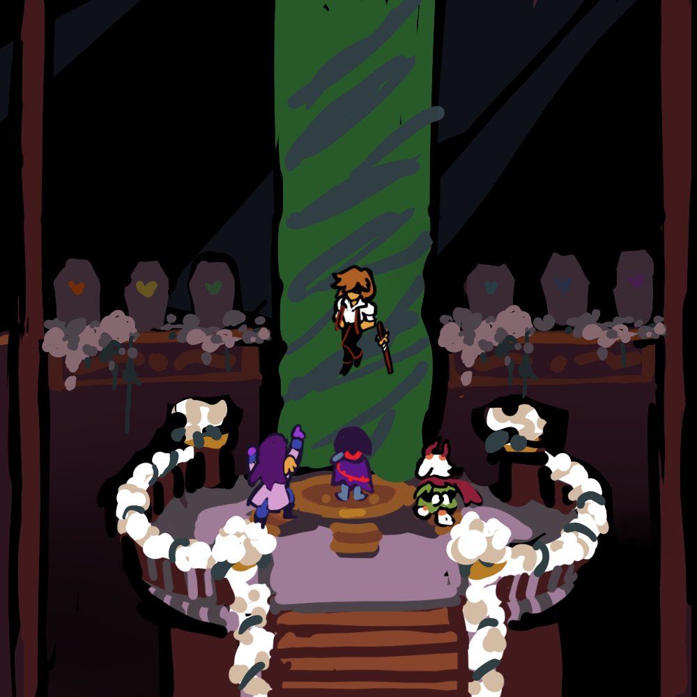 Carpetcat1's tweet photo. Left at the altar
#deltarune #thornrune https://t.co/wJcipcKtGH