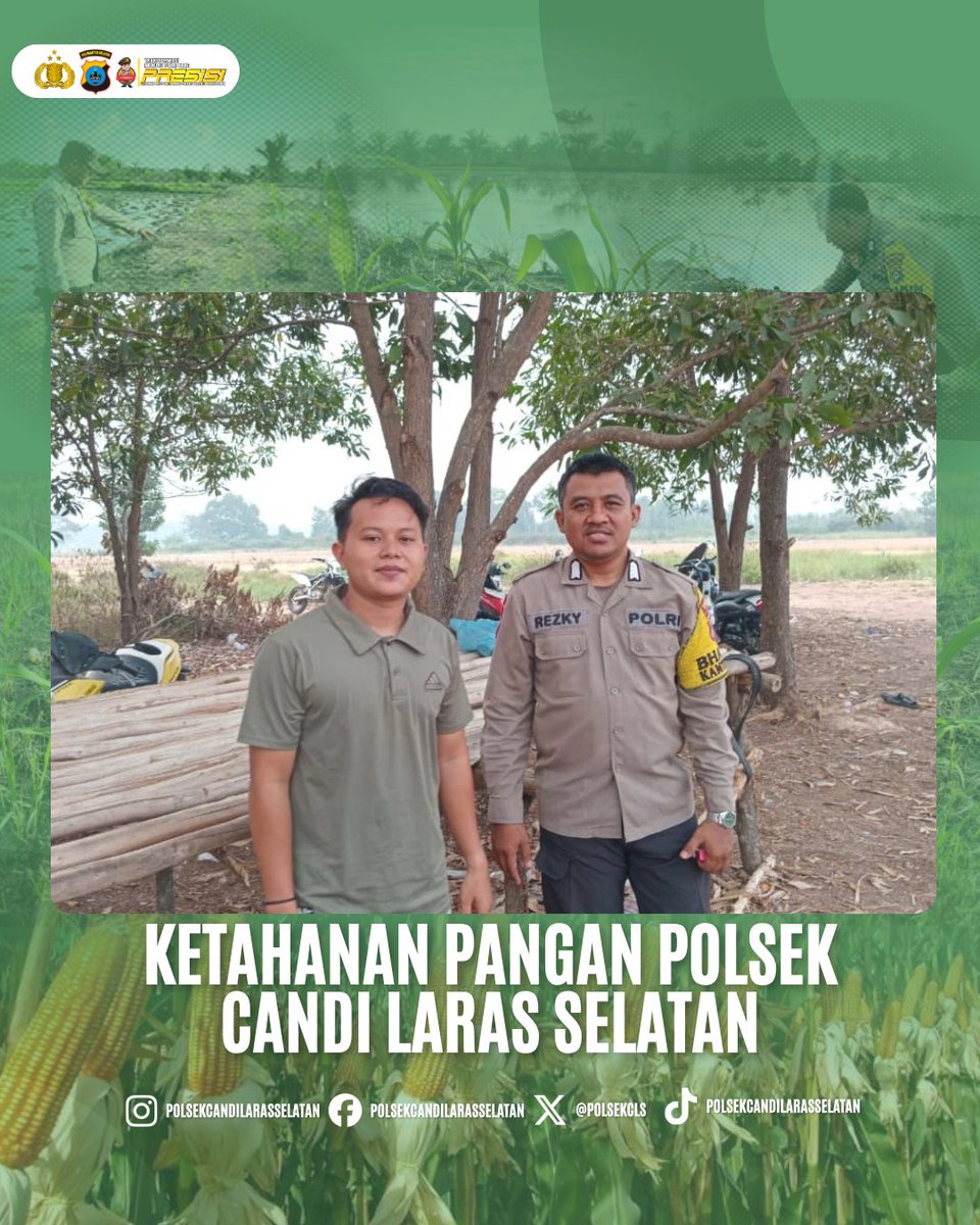 PolsekCLS's tweet photo. Bripka M.Rezky.A melaksanakan sosialisasi kepada masyarakat dalam rangka mendukung program ketahanan pangan.

#swasembadapangan 
#ketahananpangan 
#poldakalsel 
#polrestapin 
#polsekcandilarasselatan https://t.co/9FGmqoWcbn