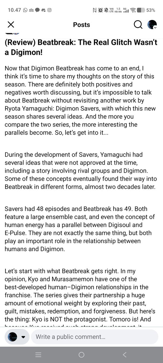 Windragon24's tweet photo. Saw this on Facebook. I must say that this is a far more comprehensive review than I made yesterday. It really mentioned bigger Issues that I was actually aware of, but not being included in the review. 

And it also compared to how Savers executed better in the plot than BB. https://t.co/iV8owG7FWO