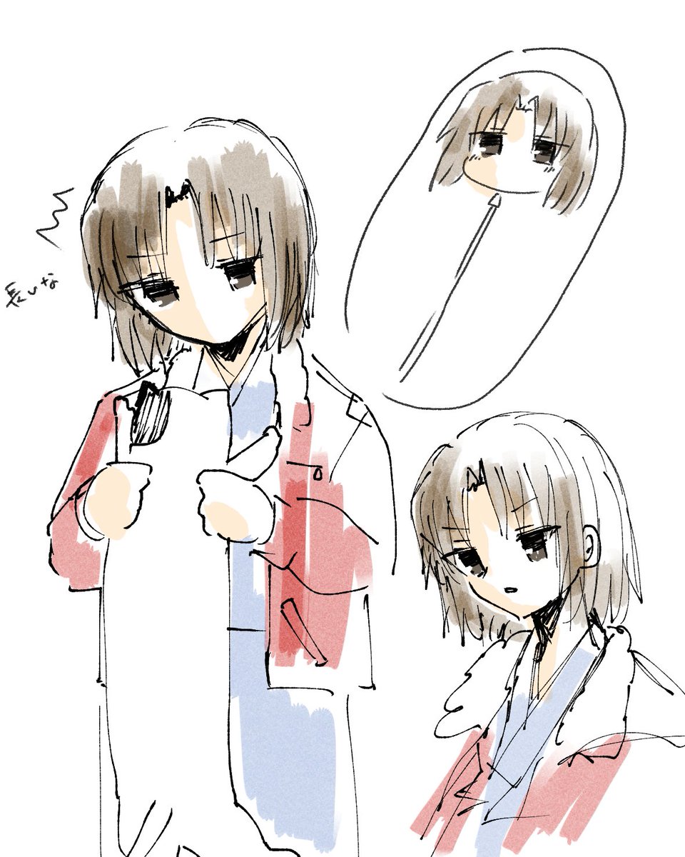 kutiki_Kugi's tweet photo. 昼休憩らくがき https://t.co/rzL5D9wGO2