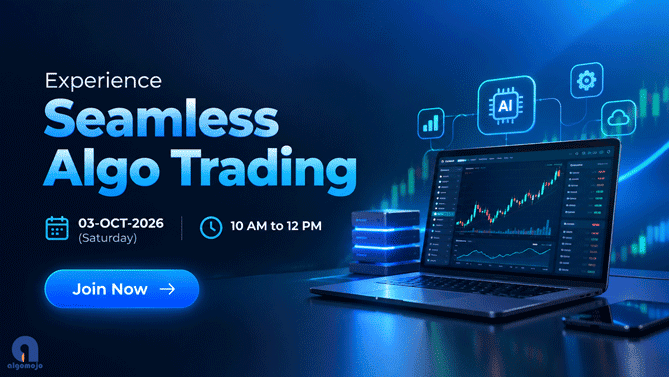 algomojo's tweet photo. 🚀READY TO EXPERIENCE SEAMLESS ALGO TRADING?

Take your trading automation to the next level with Algomojo.

📅03-OCT-2026 | Saturday⏰10 AM – 12 PM

Discover a smarter way to automate your trading workflow.

🔥Join Now! https://t.co/HwmGS2l9Fz https://t.co/efha7s3OxI