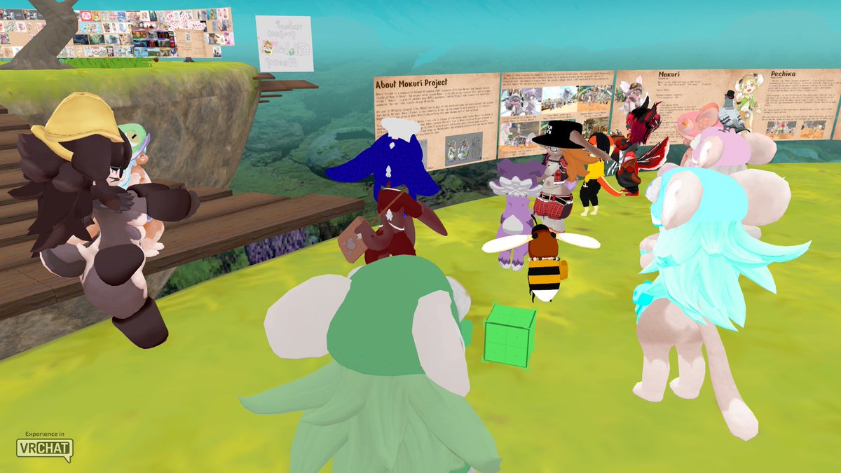 enVket's tweet photo. Thank you everyone for joining the Mokuri Global Meetup! 🌳🍄🌼✨

We talked about Mokuri’s history and shared stories about our very own custom Mokuri avatars. It was great to see everyone having such a wonderful time! 

We hope to see you again at the next meetup! 🐾
#mokuriPJ https://t.co/SOgqeQDrbp