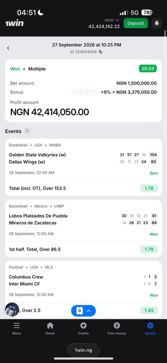 Jaypunt01__'s tweet photo. 42 million boom 🎉

Drop your winning tickets https://t.co/z2j5lQ42k8
