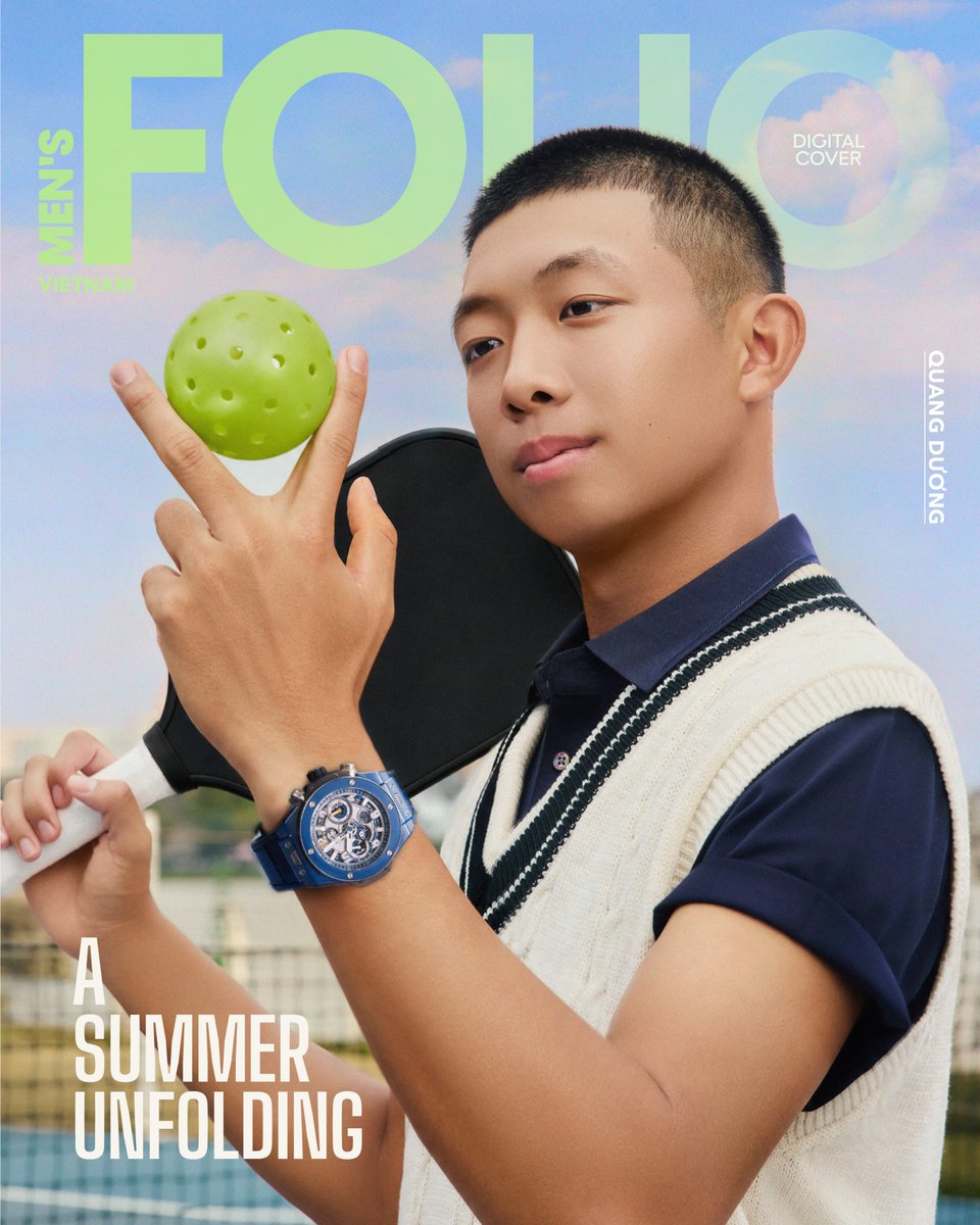MaximoChiuyzqi's tweet photo. MEN’S FOLIO VIETNAM 33 – اللاعب كوانغ دونغ: كل ثانية مهمة

في سن العشرين، أصبح كوانغ دونغ من أبرز أسماء البيكلبول الفيتنامية عالمياً. لا تميّزه الانتصارات وحدها، بل انضباطه ومثابرته وإيمانه بأن كل محطة بداية جديدة نحو رحلة أطول. https://t.co/wtXx2zypVH