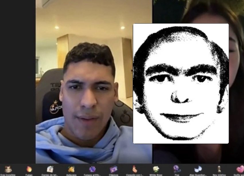 Falloutbooy2's tweet photo. Siento que Leandro se parece a ese marica jaja https://t.co/Rx3ngVCTv2