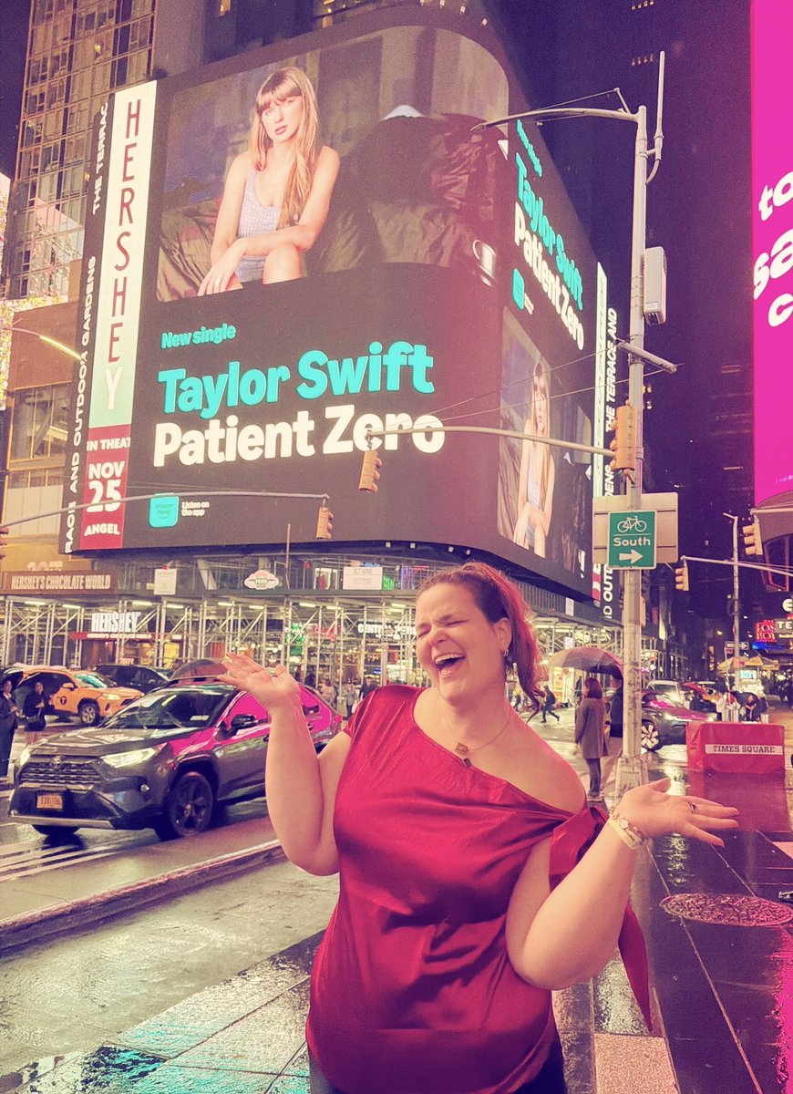 nola_swiftie's tweet photo. But if you wanna party with somebody who might know…ending my bday in the best way! Loving the #PatientZeroMusicVideo !! Best present ever! @taylornation13 https://t.co/QLXej91If1