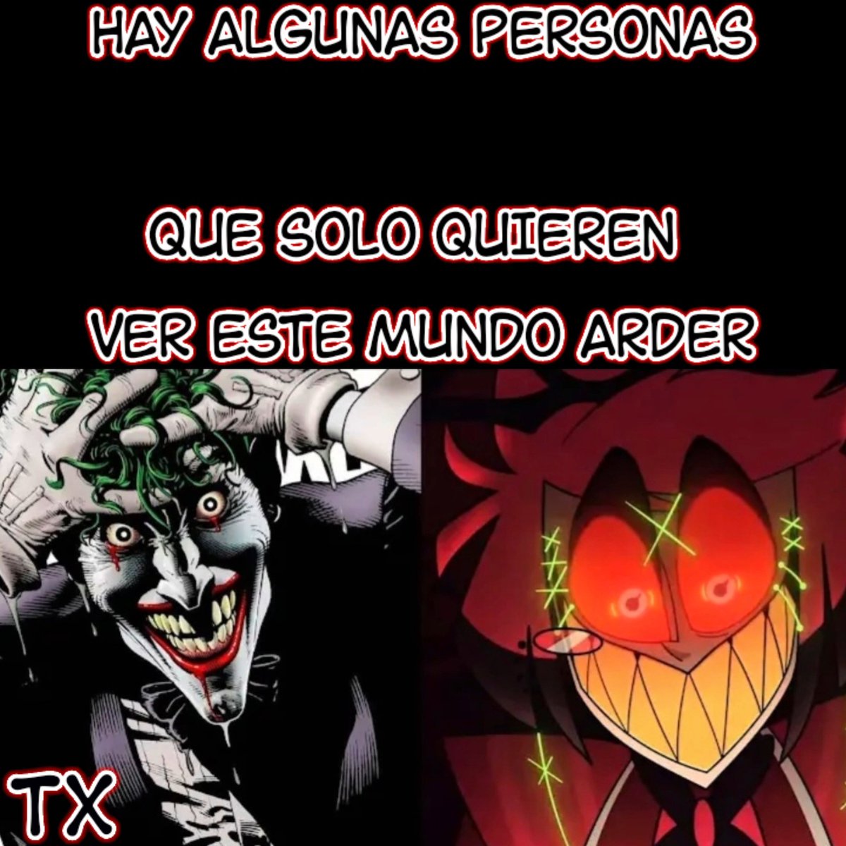 XxTaxTerxX's tweet photo. 🔥💀 DISFRUTAN DEL SUFRIMIENTO 💀🔥
#humor #viral #xtaxter #fyp #alastor https://t.co/7we9s5RJaV