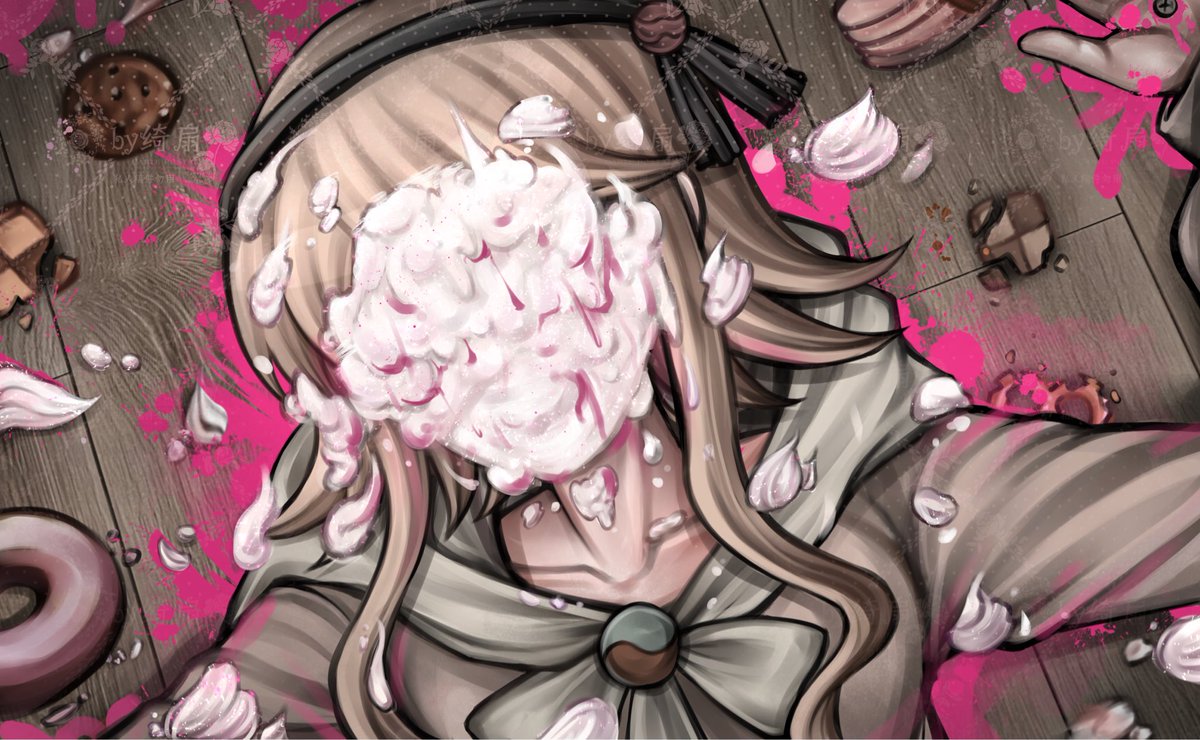 syukukagen's tweet photo. #danganronpa
#oc
超高校级的点心职人！🍰 https://t.co/BBD68QVayJ
