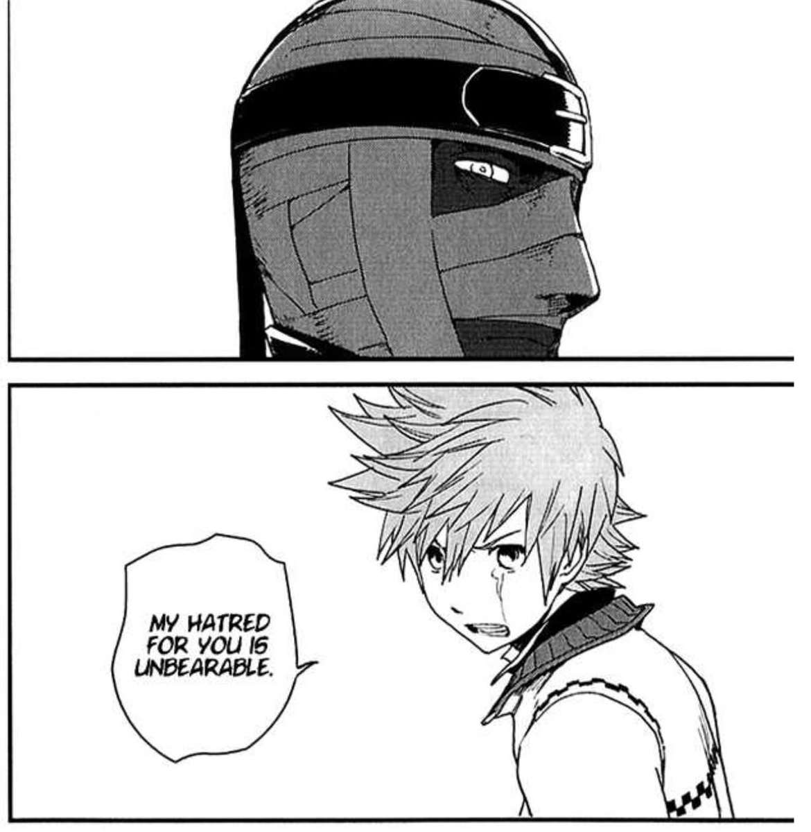 DixieDannSan's tweet photo. kh2 manga redraw https://t.co/lFVrsK5pS2