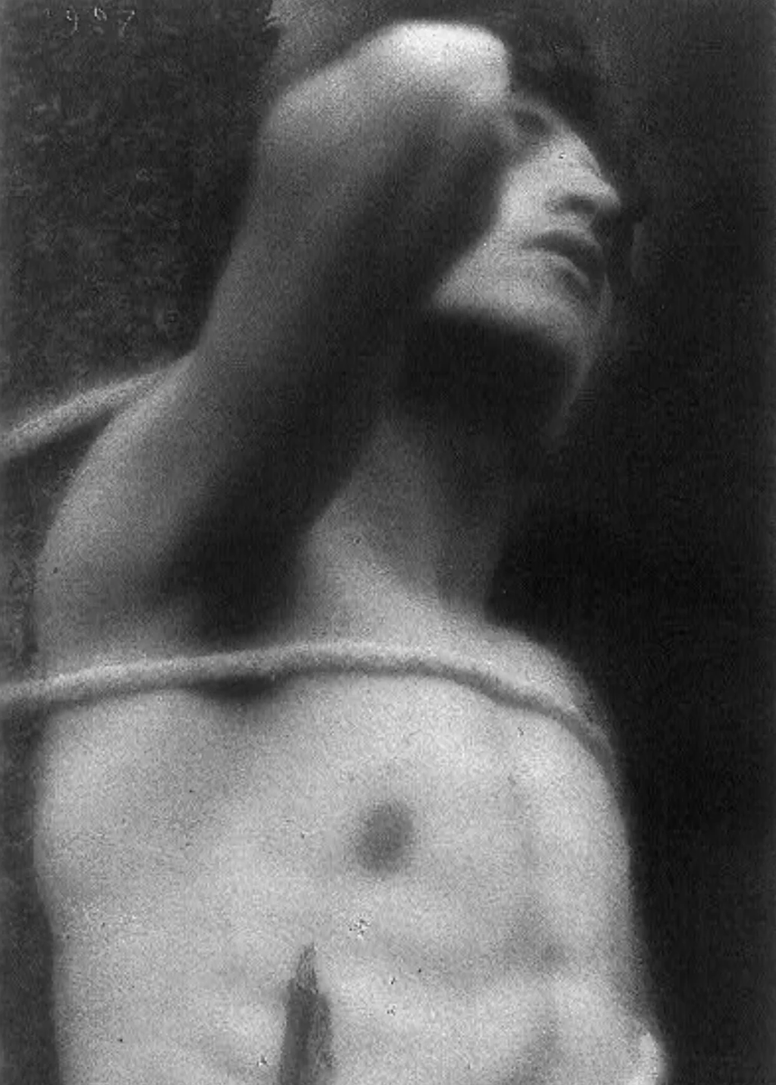 suddenxfear's tweet photo. saint sebastian by fred holland day, 1906 https://t.co/mI9U6XUOe7