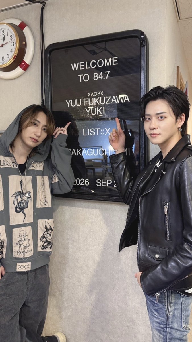 xaosx_official's tweet photo. このあと、間も無く 📻
#キスライ #XAOSX
@kr_staff https://t.co/G7A1t49gh0