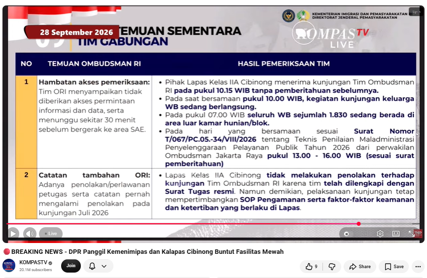 pak_erte92's tweet photo. Saat ini ada RDP antara Komisi 13 dengan Dirjen Pemasyarakatan Kemenimipas dan Kalapas Cibinong.

https://t.co/XcrZ8HhYGD

Sudah gua duga, berusaha disapuin. Sangat tidak masuk akal. Kalian bisa lihat sendiri bagaimana pembelaannya.

Inipun tidak dibahas semua. KALAPASNYA MASIH BERBOHONG PULA DIDEPAN ANGGOTA DPR. ANJING ANJING. KONTOL!

BENAR2 BANGSAT! ASU KALIAN!
