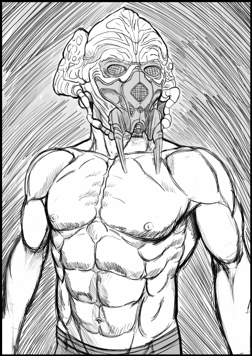 IsScifi's tweet photo. Complete rough out for Plo Koon wip. https://t.co/IBReVfIQvc