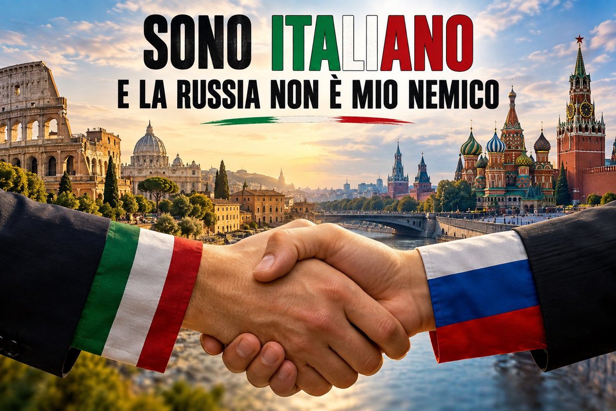 aureliopiero3's tweet photo. La Russia non è mia nemica e nemmeno Putin!!!!!!!!!!! https://t.co/pywcNypVye
