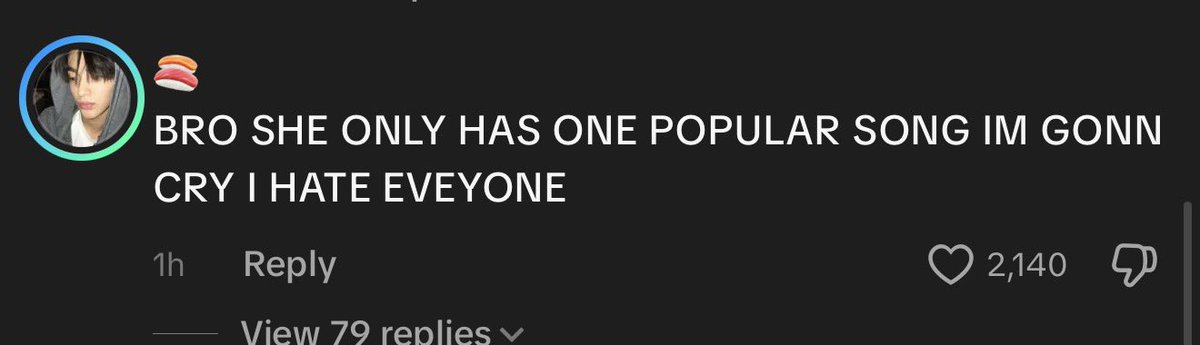 jovvzna's tweet photo. i hope one day these stans realize that there is a world outside of kpop. bc why are they acting like sienna spiro is some unknown singer hello?? 32M monthly listeners btw https://t.co/2JNRCUjB4E