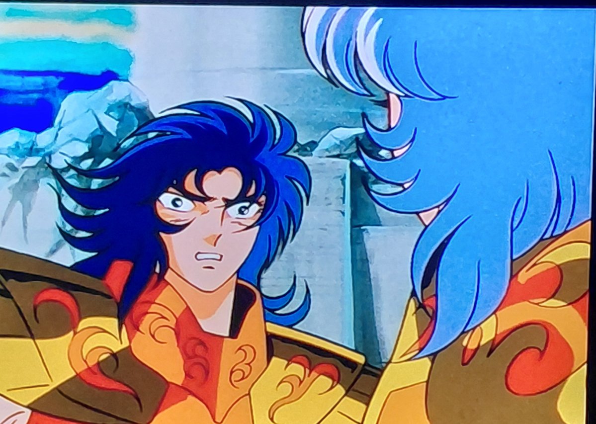 Blumen_Moonage's tweet photo. Este es el momento exacto en el que Kanon comenzó su desarrollo de personaje. Cuando Ikki y Sorrento le dijeron: "Ni si quiera vale la pena matarte" TSSSS https://t.co/ppjHaCW3Od