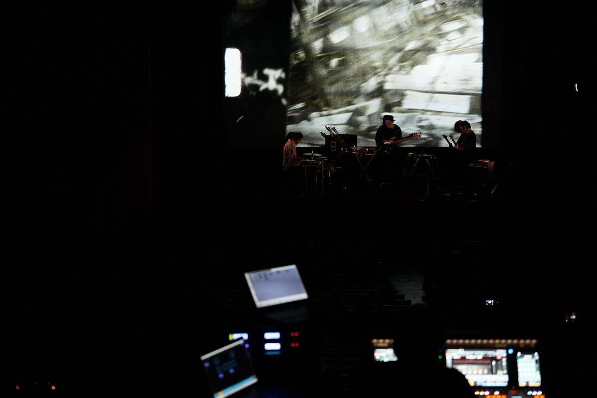 denkikan1913's tweet photo. ＼ありがとうございました！／

「MUGAMICHILL スペシャルライヴ」

音楽と映像のスペシャルな空間いかがだったでしょうか

次は10/2(金)のエルヴィス！
#爆音映画祭 IN高崎2026最後までどうぞよろしくお願いいたします🔊

#ナスノミツル
#中村弘二 
#中村達也
#金村修 
#小松浩子
#ムガミチル https://t.co/OLFKzfnJ2R