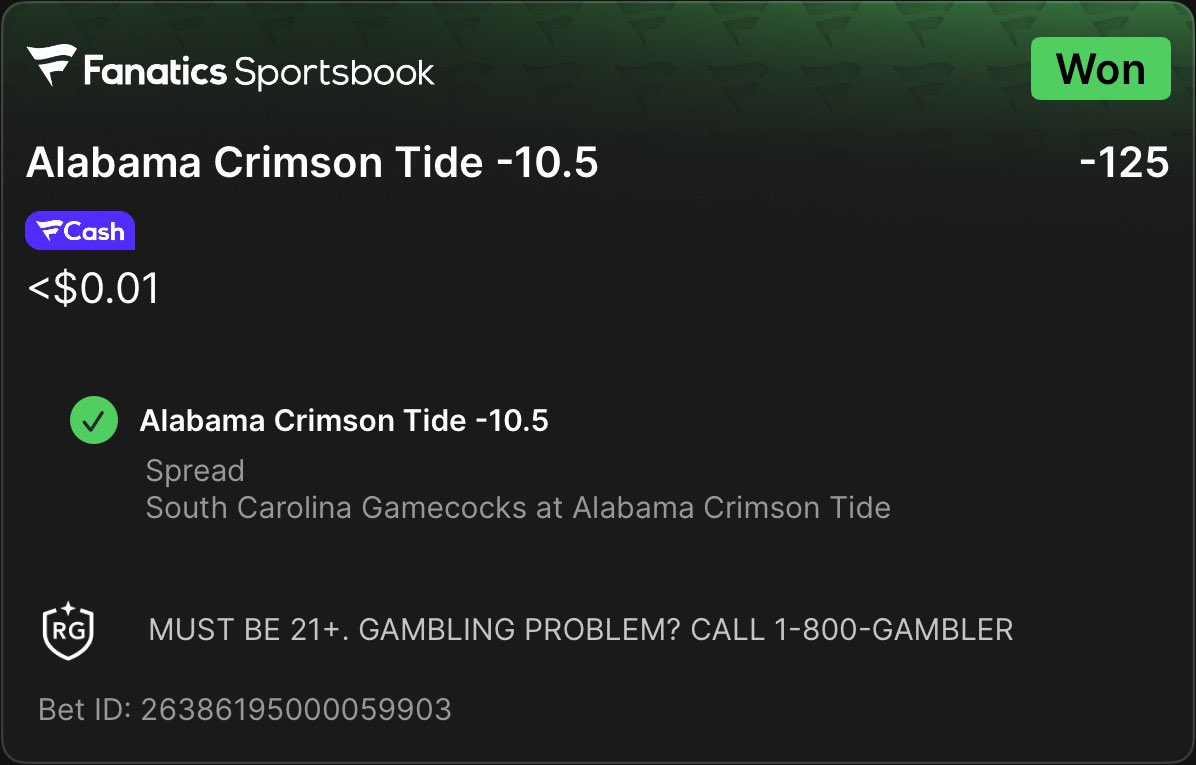 TylerAshe24's tweet photo. Yes, I do single wagers too. Pregame and live on CFB. Link to join the Discord is in my bio. 

@ThePrimoBets 

#Fanatics #DraftKings #CFBPicks #Gambling𝕏 https://t.co/zOiKLNF9RT