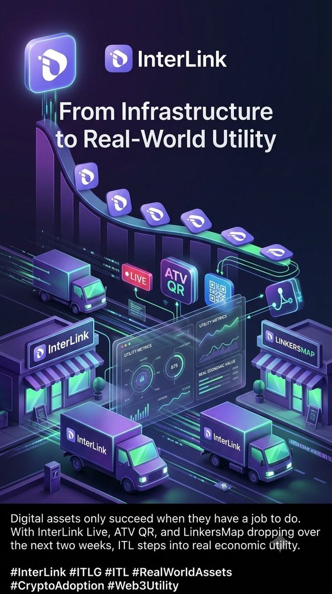 Naga0bp's tweet photo. Beyond mere infrastructure, InterLink ($ITL) delivers tangible utility. InterLink Live, ATV QR, and LinkersMap bring digital assets to real-world commerce. The future of Web3 is useful, usable, and now.
#InterLink #ITLG #ITL #RealWorldAssets #CryptoAdoption #Web3Utility https://t.co/ajyDnzNCB5