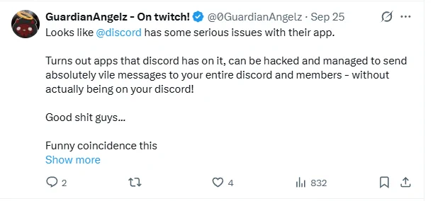 GuardianAngelz - On twitch! on X: 