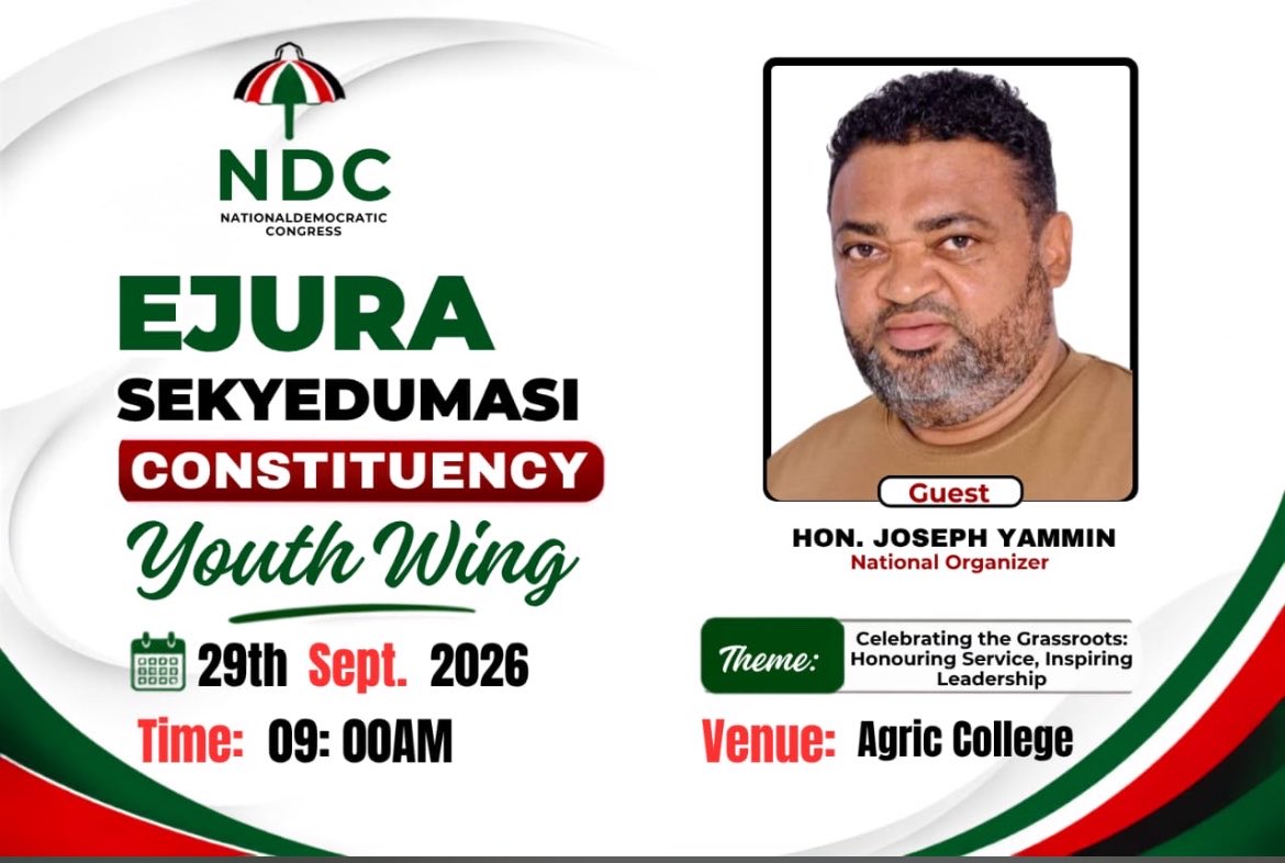 joseph_yammin's tweet photo. Let’s meet up tomorrow at Ejura Sekyeredumasi and let’s celebrate the grassroots 
Time:9am https://t.co/DKzFRlCt4p