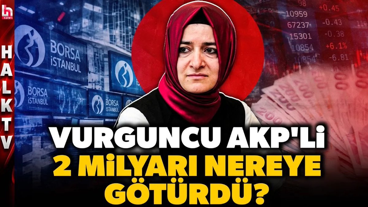halktvcomtr's tweet photo. ORTALIK BÜYÜK KARIŞACAK! AKP'li Betül Sayan 2 milyar lirayı nereye kaçırdı? Çember iyice daraldı!

İZLEMEK İÇİN TIKLAYIN👉🏻 https://t.co/UBywJv9yxm https://t.co/Upd2vPpj41