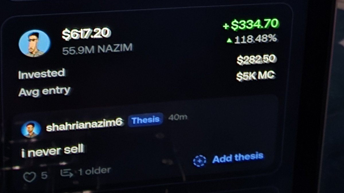 shahrianazim6's tweet photo. Still haven’t sold a single $ ❤️

I gave them the airdrop, and they sold everything 😁

That’s how the dump ends 🫶

I’m still here, still holding ❤️ https://t.co/wx1RnBVXBs