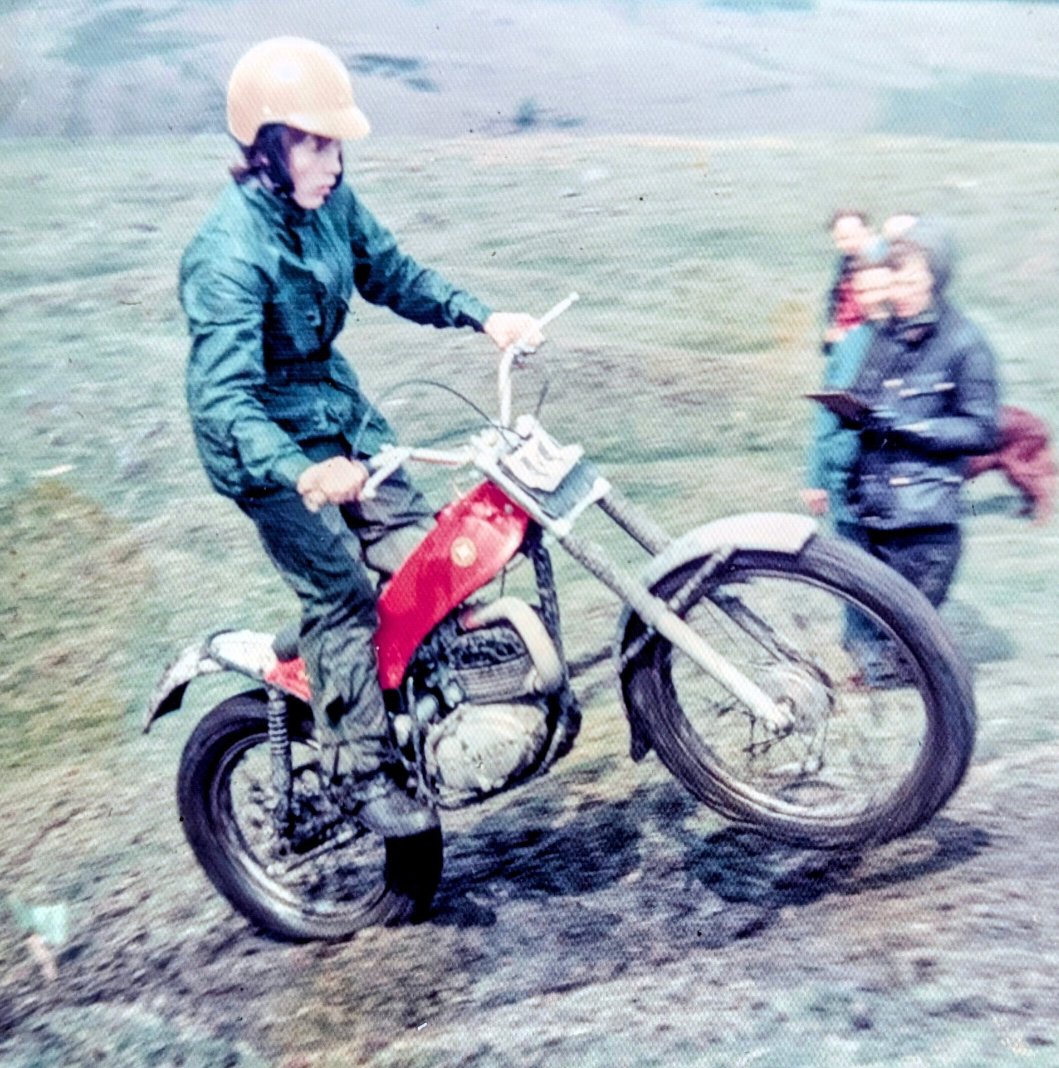 SteveHigginsuk's tweet photo. Long time ago 1975 ish on my Cota 172 Montesa https://t.co/jQGRhREMcq