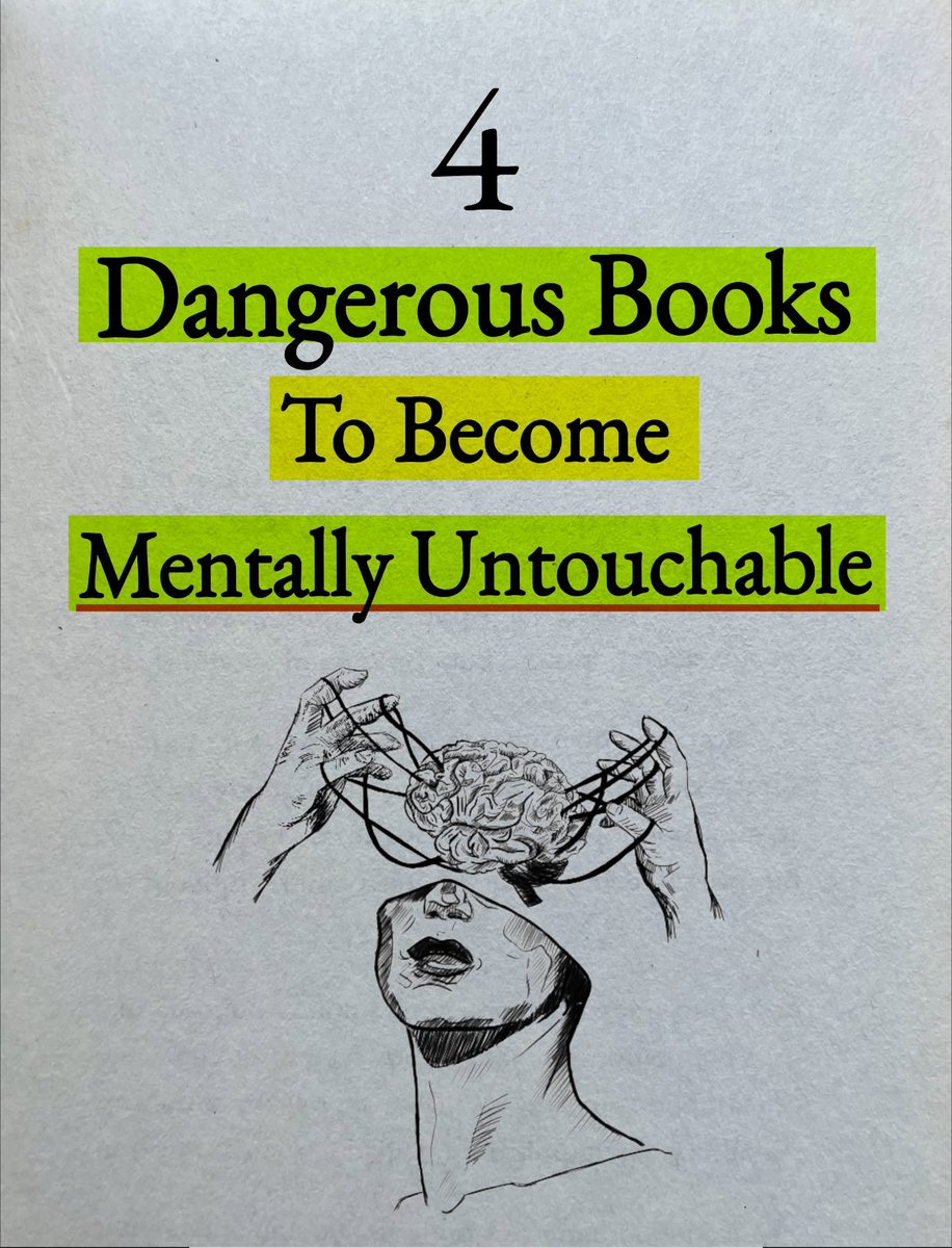 TheStoicPath_'s tweet photo. 4 Dangerous Books To Become Mentally Untouchable: https://t.co/2SVkoueAlD