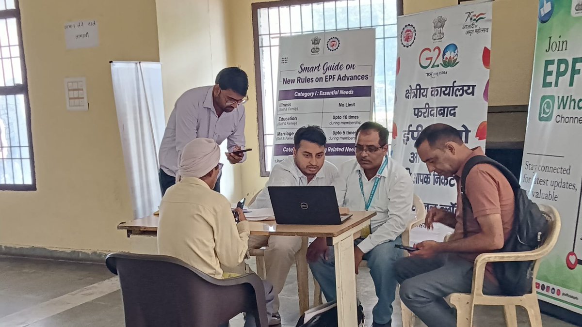 EpfoFaridabad's tweet photo. Nidhi Aapke Nikat 2.0 (A district outreach programme) on 28th September 2026 at Palwal organised by RO Faridabad.
#NidhiAapkeNikat
@officialepfo
@EpfoFaridabad 
#epfowithyou
#HumHaiNa https://t.co/TSphlYErvn