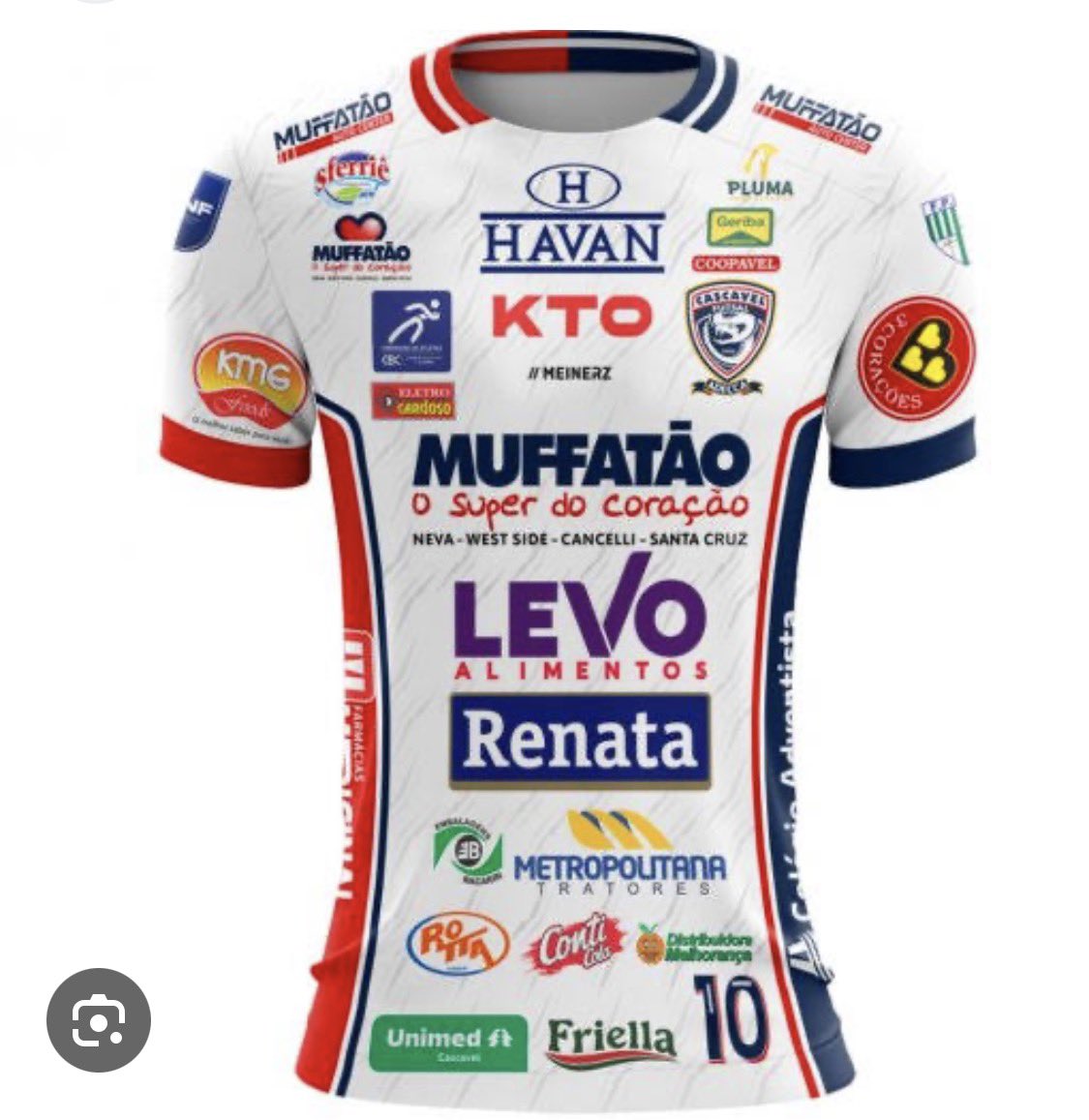 luisfrig's tweet photo. @golsdobrasil1 Me lembra o Cascavel Futsal, capaz ter patrocínio até no avesso. https://t.co/tBLWCIJqdd