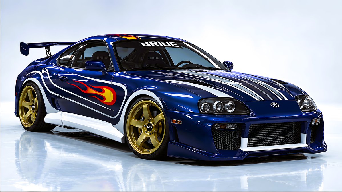 WaifuClaude's tweet photo. Toyota Supra MK4 Custom Flame Livery 🔥

Available on DeviantArt:
https://t.co/fJUk3ptmWX

#ToyotaSupra #SupraMK4 #JDM #CustomLivery #FlameLivery #CarArt #AutomotiveArt #CarDesign #Tuning #ModifiedCar https://t.co/zJloH9ZLva