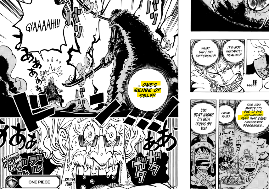 Shadow00_12's tweet photo. The most important info abt Coc haki is dropped by Mihawk, highligiting his understanding abt the said power.

And people still think he doesn't have strongest Coc haki as someone who's explicitly called Strongest "standing at the pinnacle of strength" https://t.co/csoSsczA4K