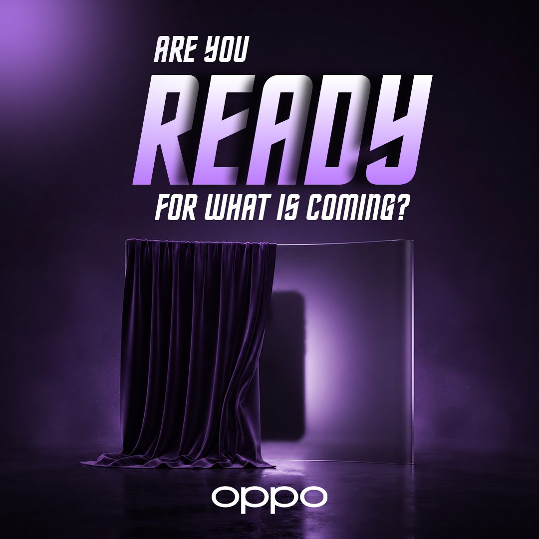OPPONigeria's tweet photo. SOMETHING IS COMING !

Watch this space...

#StayAhead https://t.co/orSG9oxMuP