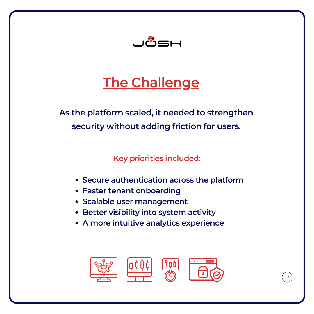 joshsoftware's tweet photo. Data platforms are expected to make increasingly complex information easier to work with.

But as the volume of data, users, and workloads grows, the experience around that data becomes just as important as the processing power underneath it.

For DataPelago, that meant strengthening identity and access controls, making tenant onboarding less cumbersome, improving traceability, and bringing interactive analytics closer to the user’s existing workflow.

The result is a platform where security and usability can scale together, rather than one becoming the price of the other.

Because for enterprise data products, performance is only part of the experience. How securely and easily people can access, explore, and work with that data matters just as much.

#DataAnalytics #DataPlatforms #CloudArchitecture #SecureSystems #Microservices #DataEngineering #EnterpriseTechnology #JoshSoftware