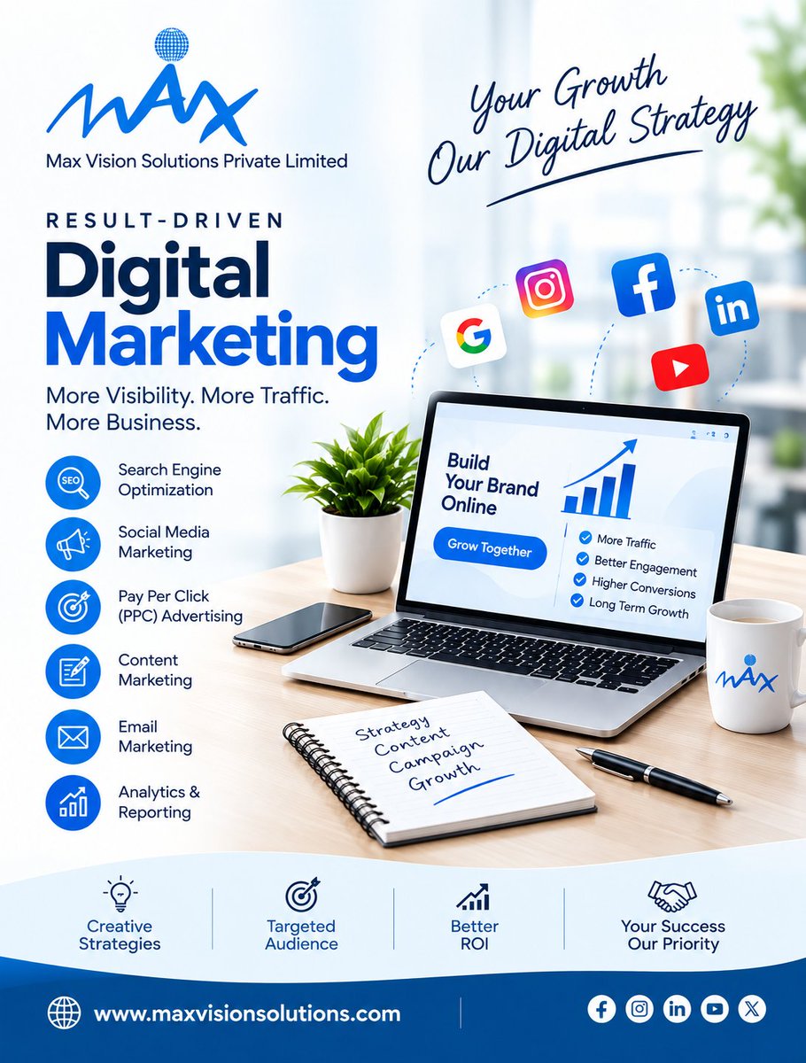 MVisionSolution's tweet photo. 📷 Grow your business with smart digital marketing strategies!
More visibility. More traffic. More business.
https://t.co/yG35b7zOak

#digitalmarketing  #seo #ppc #contentmarketing #onlinemarketing #digitalstrategy #business #socialmedia #marketingstrategy #MVS https://t.co/uJcgA9sXiR