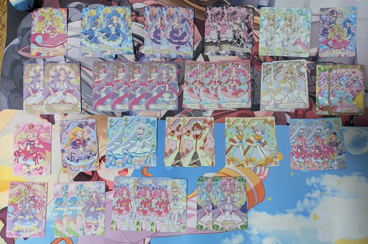Shun_190716's tweet photo. 【交換】映画 名探偵プリキュア  たんプリ キラキラカードグミ 

譲：画像のもの

求：同種エクレール、リリアン、画像2,3枚目のもの

郵送交換可能な方のみよろしくお願いします。
検索から大歓迎です。

初めての募集、取引なので至らない点もあると思いますがよろしくお願いいたします。 https://t.co/Ef8Xw1teht