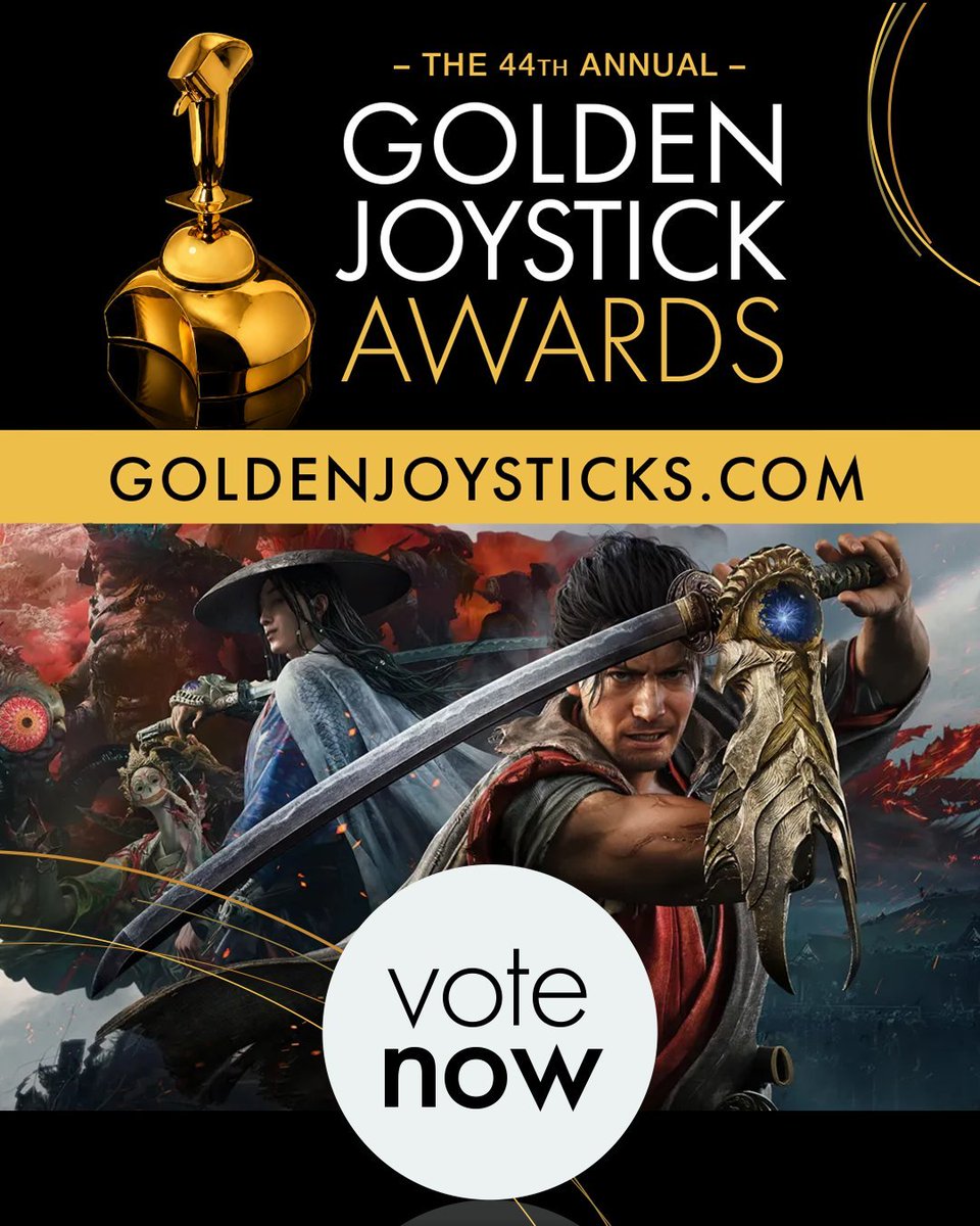 onimusha_capcom's tweet photo. 『鬼武者 Way of the Sword』がGolden Joystick Awards 2026の「Console Game of the Year」と「Best Audio Design」部門にてノミネートされました！⚔

https://t.co/zBqIcdD01M
#鬼武者WS #鬼武者 https://t.co/wFWLi09BU2