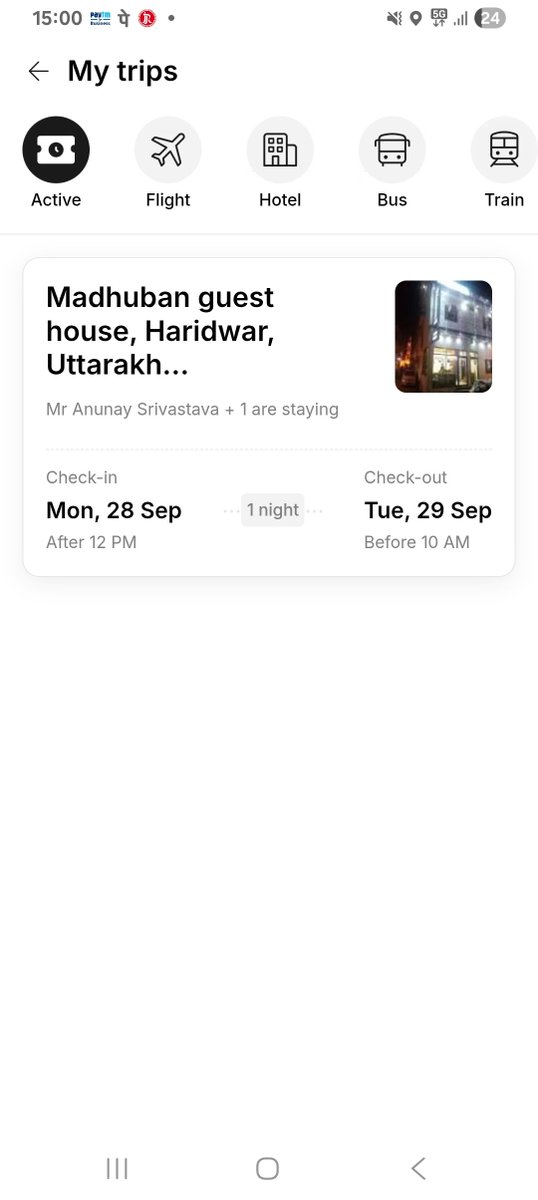 sranunay's tweet photo. @flipkartsupport @Flipkart @Cleartrip  I book a room in haridwar via flipkart travel.but hotel denied to give room. And I'm trying to get support from flipkart travel but no response... https://t.co/2cOHdwPRvV