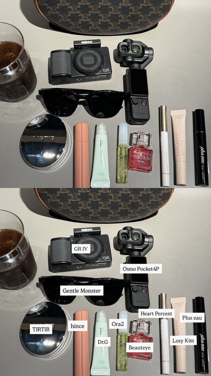初めて撮ったwhat's in my bag👜✧*
旅行中はカメラを入れるためにコスメ少なめ! https://t.co/lARUvuw63D