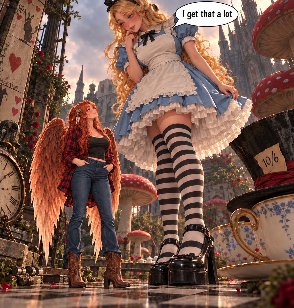 GodsWolf222's tweet photo. "Go ask Alice, when she's 10 feet tall"
- Jefferson Airplane https://t.co/h4WSjPRk8L