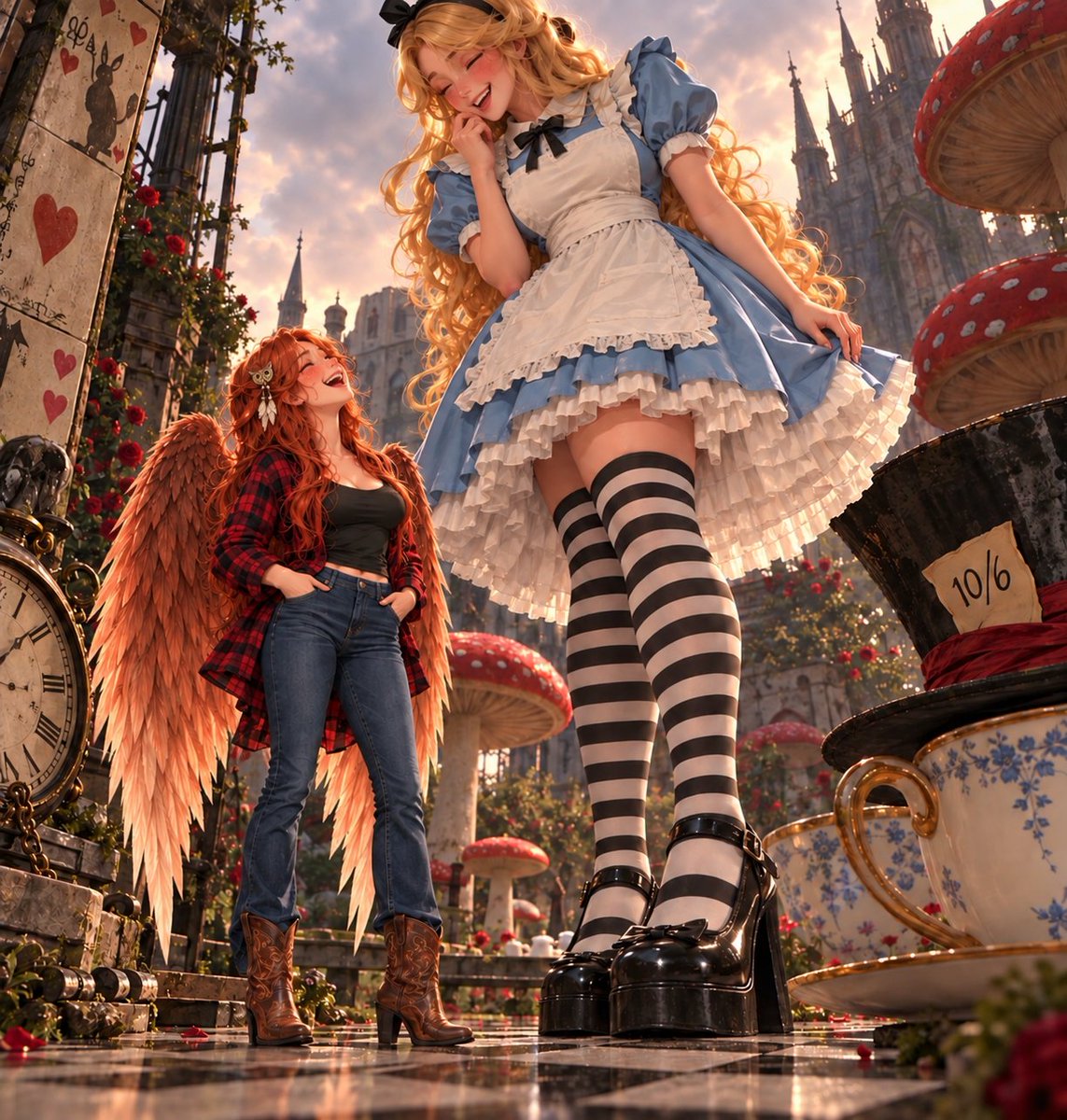 GodsWolf222's tweet photo. "Go ask Alice, when she's 10 feet tall"
- Jefferson Airplane https://t.co/h4WSjPRk8L